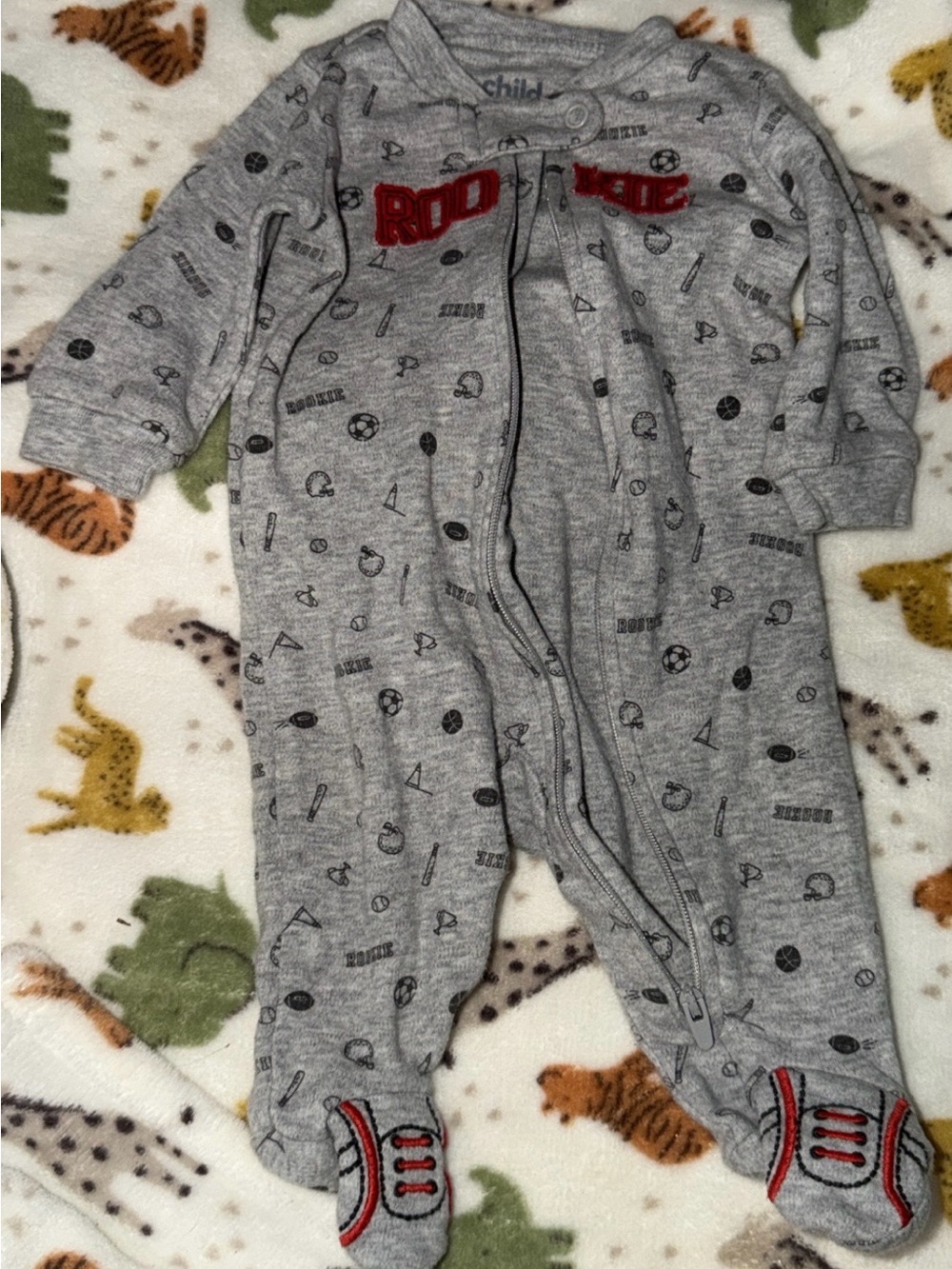 Carter’s Rookie Sports Cotton Sleeper Newborn